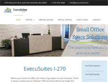 Tablet Screenshot of execusuites.net